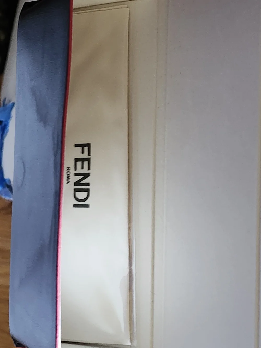 Fendi Sunglasses With Pdotective Leather Case